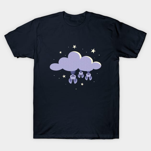 Dreaming bats T-Shirt by petitspixels